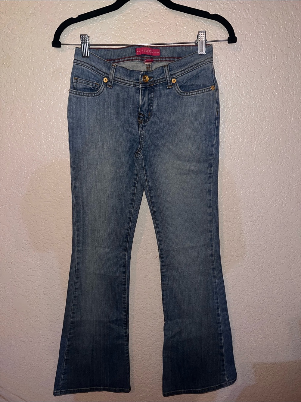 Y2K GLO jeans Women's Light Blue Flare Jeans